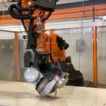 Water Jet in action