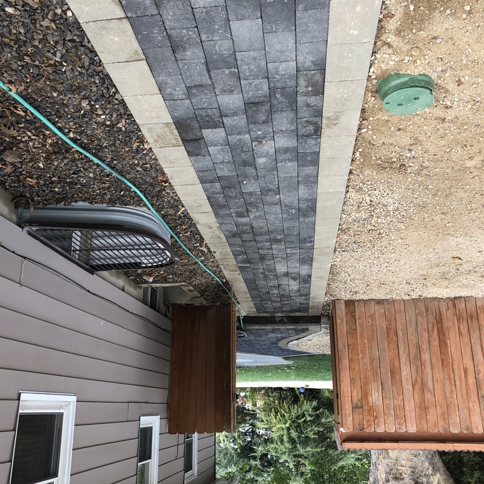 Paver walkway