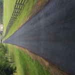 Paving seal coat work