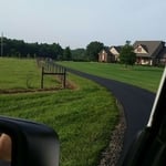 Paving seal coat work