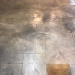 Ashlar Slate Basement Floor
