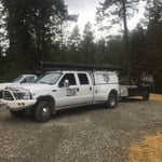 Ford F350 Tool Truck and PipeTrailer