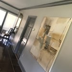 ceiling, wall, trim, door