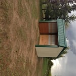 9x12 horse shed