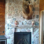 Stone Fireplace