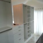 A closet without walls
