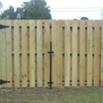 Fence install