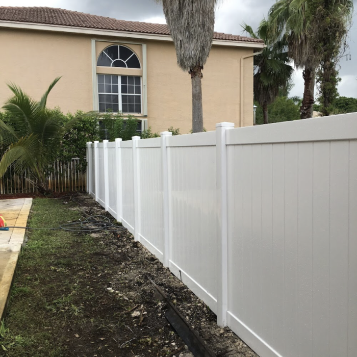 Fence install