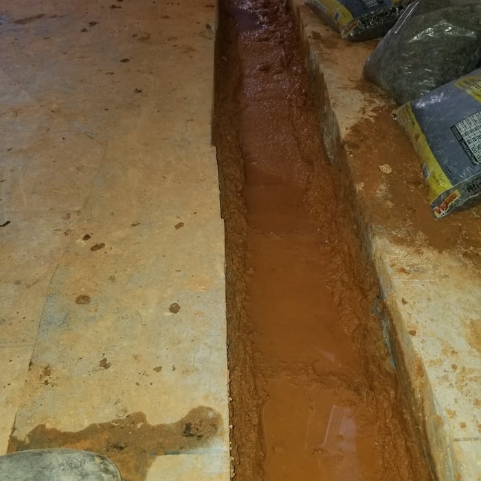 Trench clearing