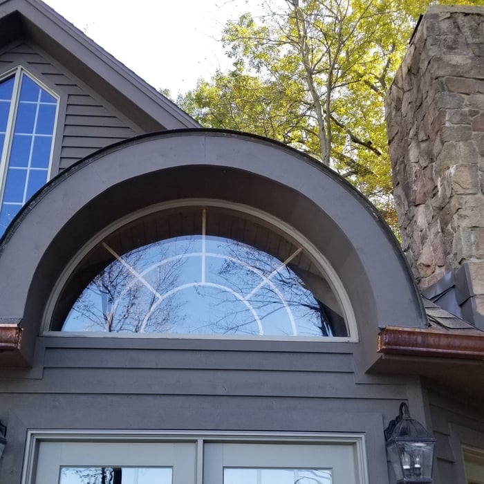 Arched window