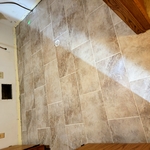Tile install w design