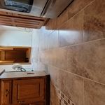 Tile install w design