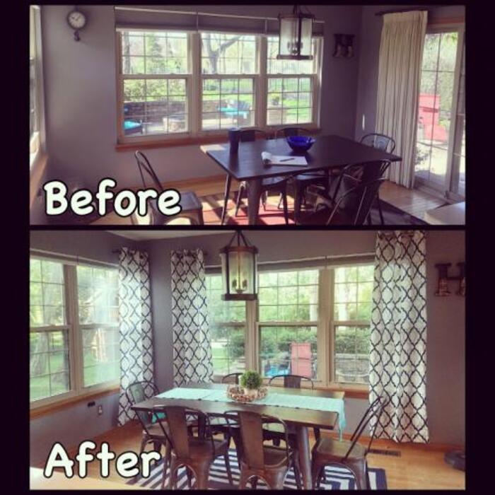 Before & After Kitchen/Dining