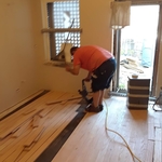 Hardwood flooring