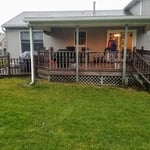Deck Remodel Before