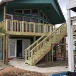 Custom Built Deck and Stairway