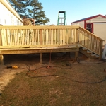 Side of deck