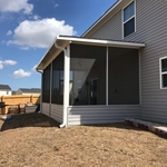 Outside the screen room