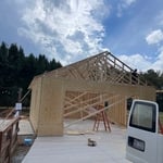 New garage build