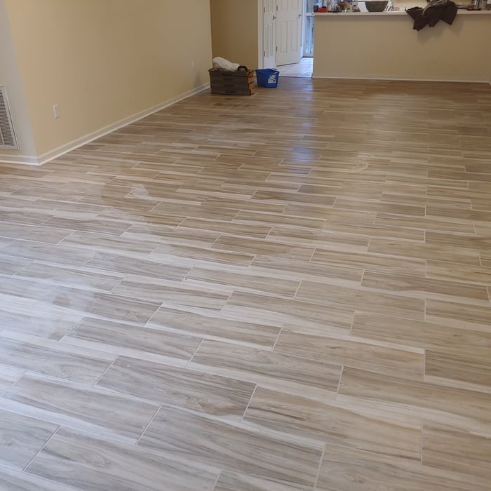 Tile floor