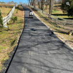 Long Driveway Asphalt Paving