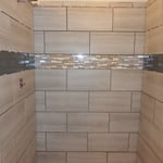 In-Progress Shower