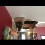 Water damage before