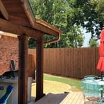 Half Round Copper Gutter with 4in Round Downspouts