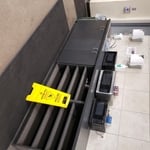Commercial office breakroom