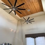 21ft high ceiling fan