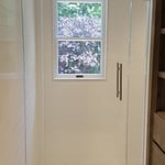 Shower door and panels