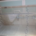 90 degree angle shower enclosure
