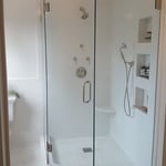 135 degree shower enclosure