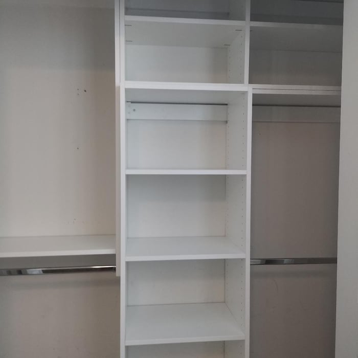 closet organizing