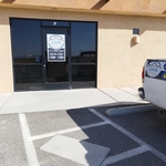 Front Office building and company vehicle