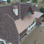 Grand Sequoia Shingles and flat seam panels