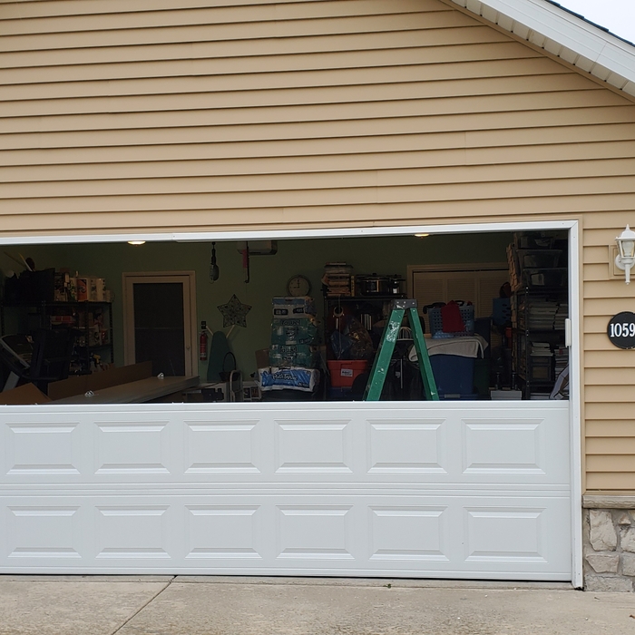 Garage door install