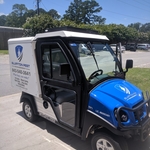 Pest Control Golf Cart for the larger properties