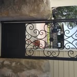 ornamental side gate