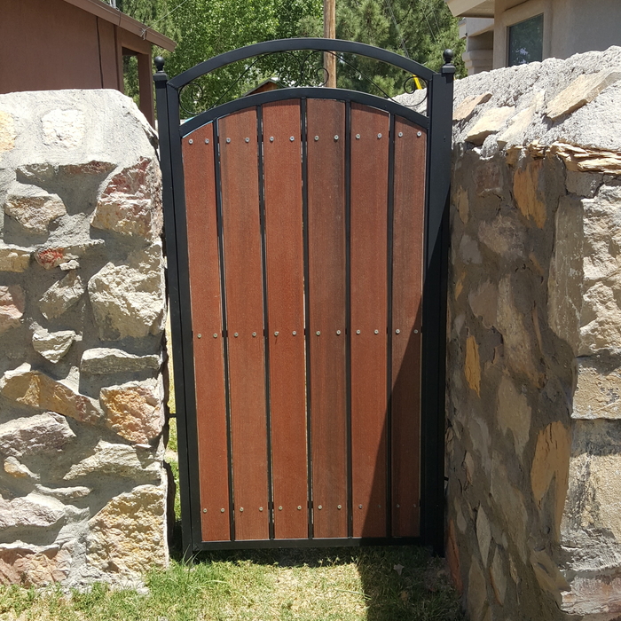 composite wood gate
