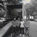 Our crew and a summer intern!