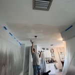 Ceiling patch work