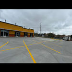 Restaurant parking lot