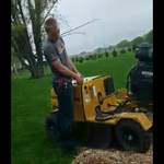 Grinding stumps