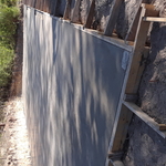 Finished product 30x60 concrete slab