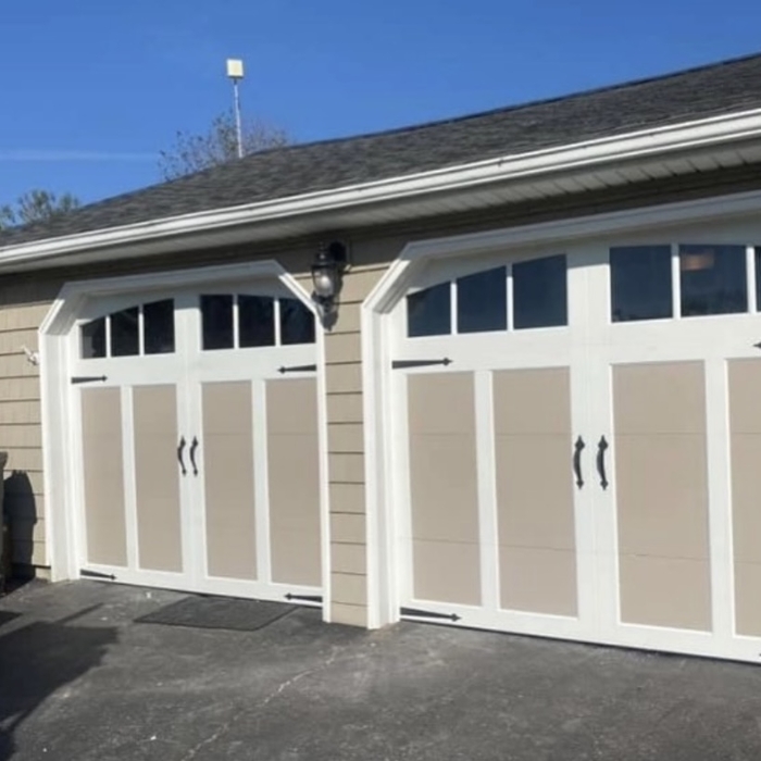 Double Garage Door Install