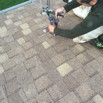 Home roof install