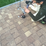 Home roof install