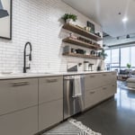 Loft Kitchen with Plenty of Storage