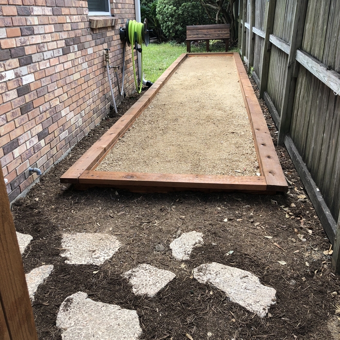 PRIVATE BOCCE COURT